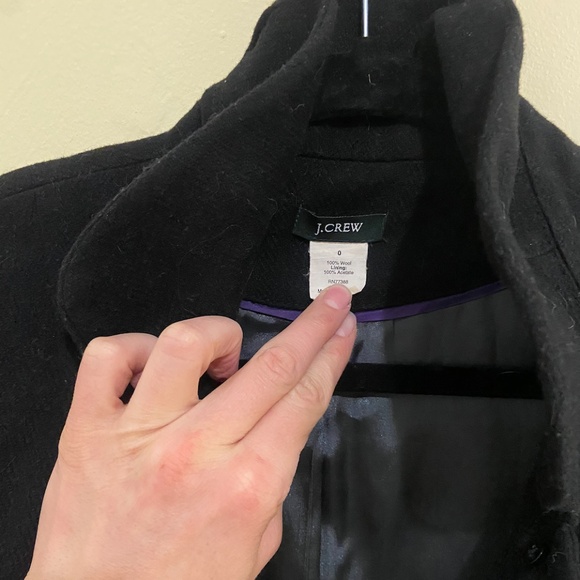 J Crew wool blazer, size 0 - Picture 2 of 3